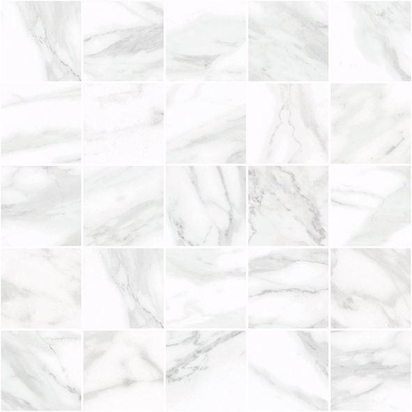 картинка Olimpus Декор мозаичный белый MM34037 25х25 от магазина Одежда+