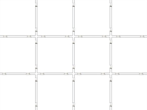 картинка Конфетти Плитка настенная белый 1230T полотно 30х40 из 12 частей 9,9х9,9 от магазина Одежда+