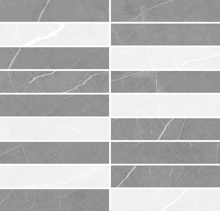 картинка Rubio Мозаика микс серый 28,6х29,8 от магазина Одежда+