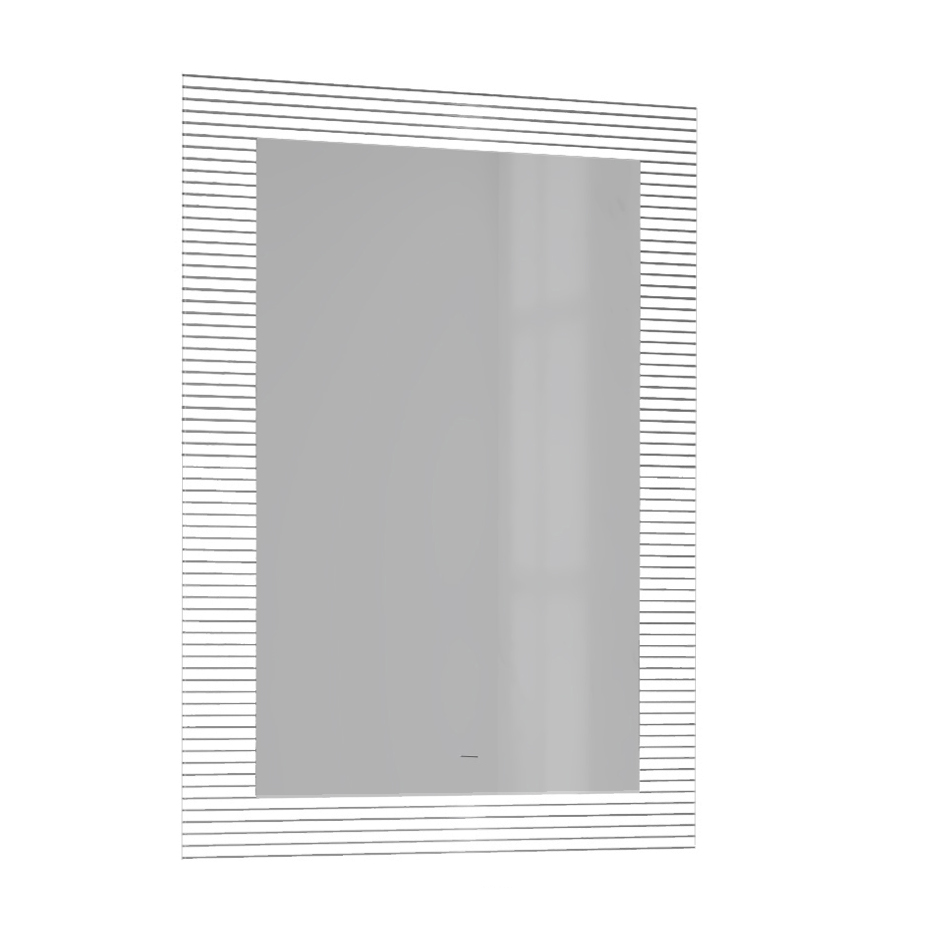 картинка Зеркало LAPARET Intero парящее 60х80 влагостойкое, подсветка, димер и антизапотевание (подогрев) от магазина Одежда+