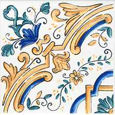 картинка Капри Декор настенный майолика STG\A449\5232 20х20 от магазина Одежда+