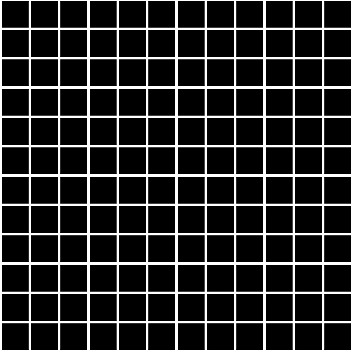 картинка Темари черный матовый мозаика 20071  29,8х29,8 от магазина Одежда+