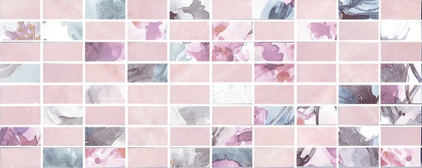 картинка Кенсингтон Декор мозаичный розовый MM7137 20х50 от магазина Одежда+